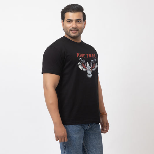 Ride Free Biker T-shirt