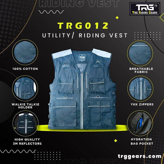 Trg012 utility/riding vest - TRG GEARS