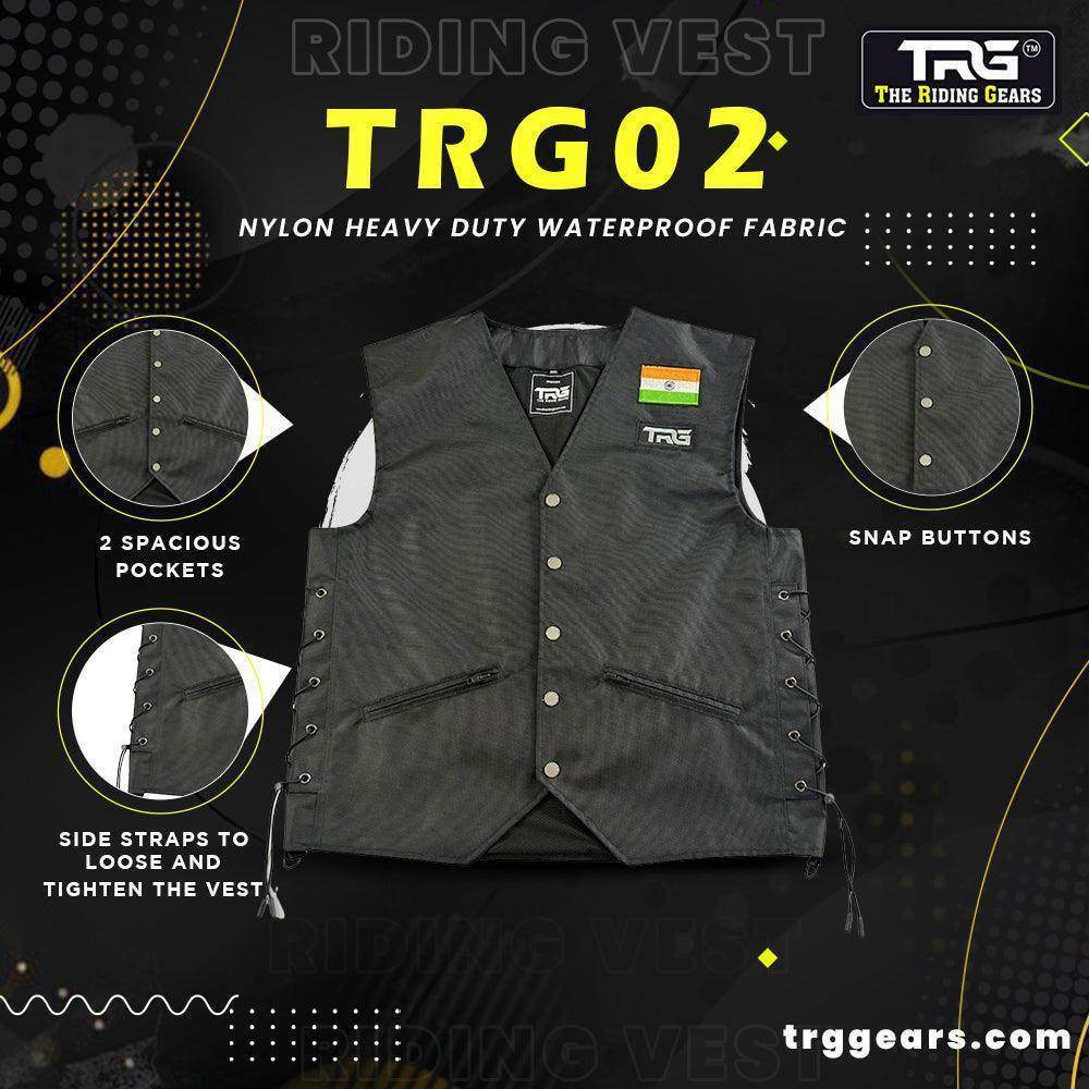 Trg02 nylon waterproof matty riding vest - TRG GEARS