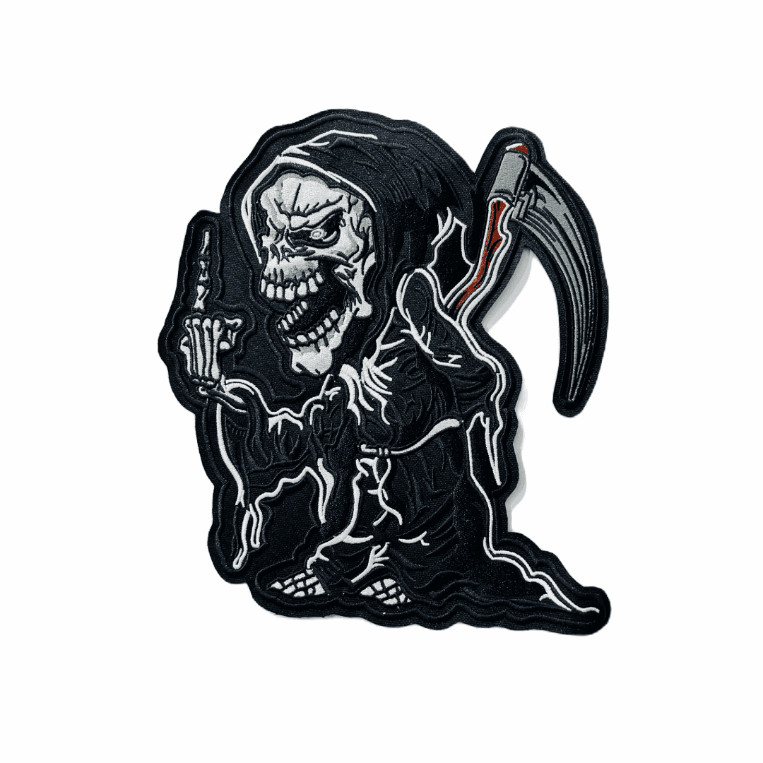 Ghost 10*9 inches embroidered back patch - TRG GEARS