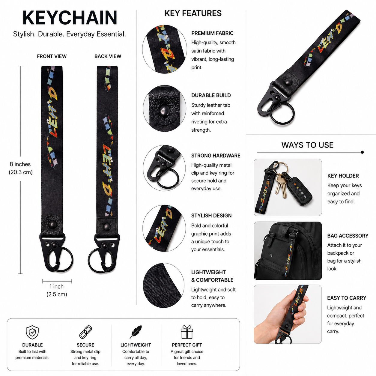 LEH.D Keychain