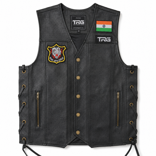 Ride With Pride Premium Embroidered Biker Patch | Iron-On & Sew-On | 3.6 × 3.6 Inches