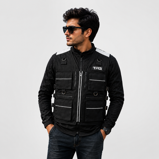TRG012 Utility Motorcycle Riding Vest – Premium Biker Vest