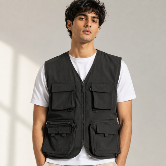 TRG019 Utility Motorcycle Riding Vest – Premium Biker Vest