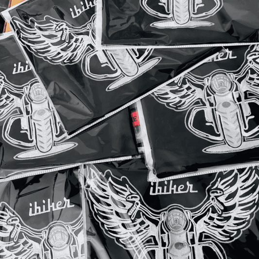 Customised embroidered biker flag 12*18 inches - TRG GEARS