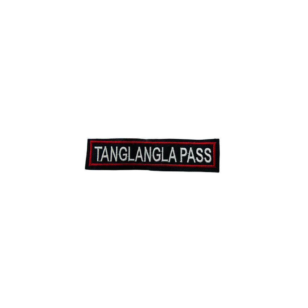 Tanglangla pass expedition patch embroidered 1*4 inches - TRG GEARS