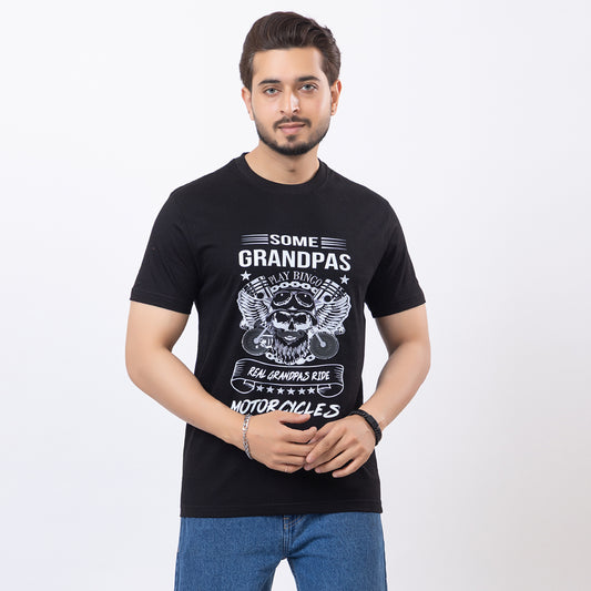 Real Grandpas Ride Motorcycles T-shirt