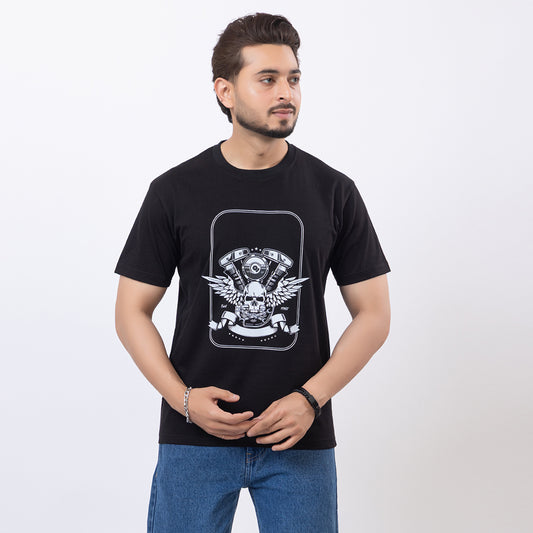 Eagle With Skull T- Shirt