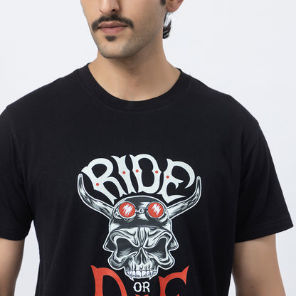 Ride or Die Biker T-shirt