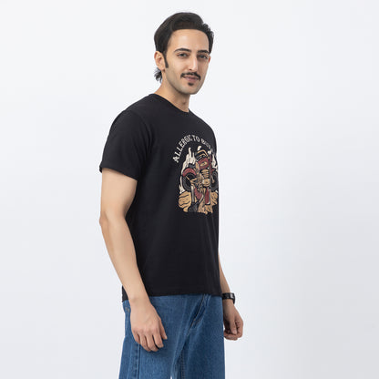Allergic To Bullshit Biker T-shirt