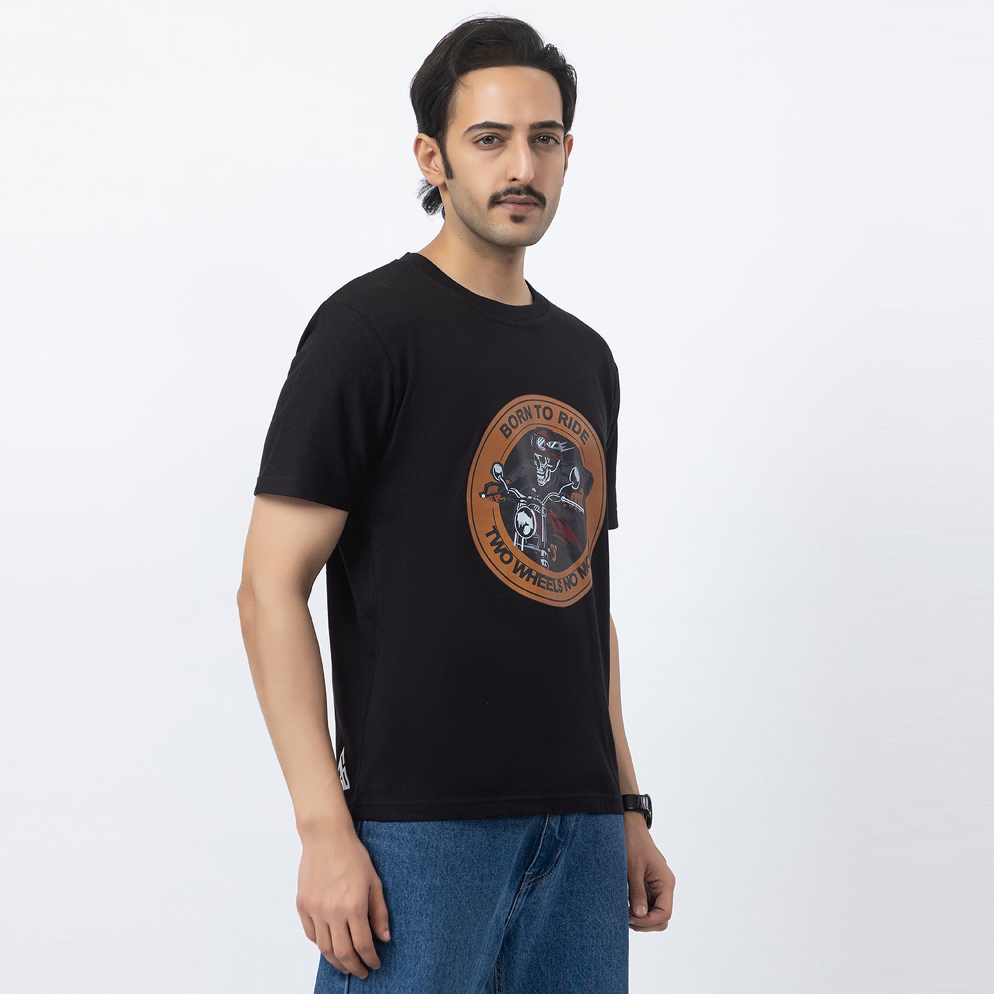 Born To Ride Two Wheels No More Bike T-shirt