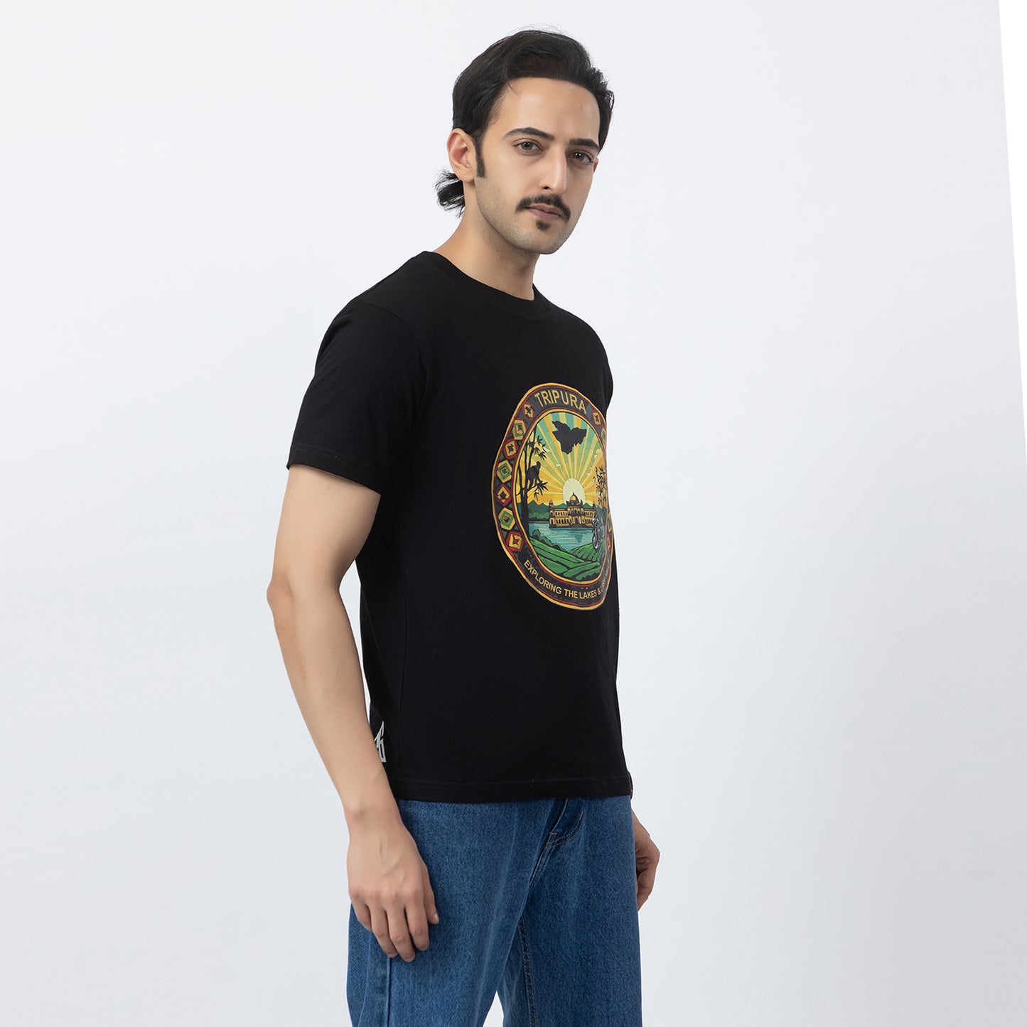 Tripura - Exploring Lakes And Lush Hills Biker T-shirts
