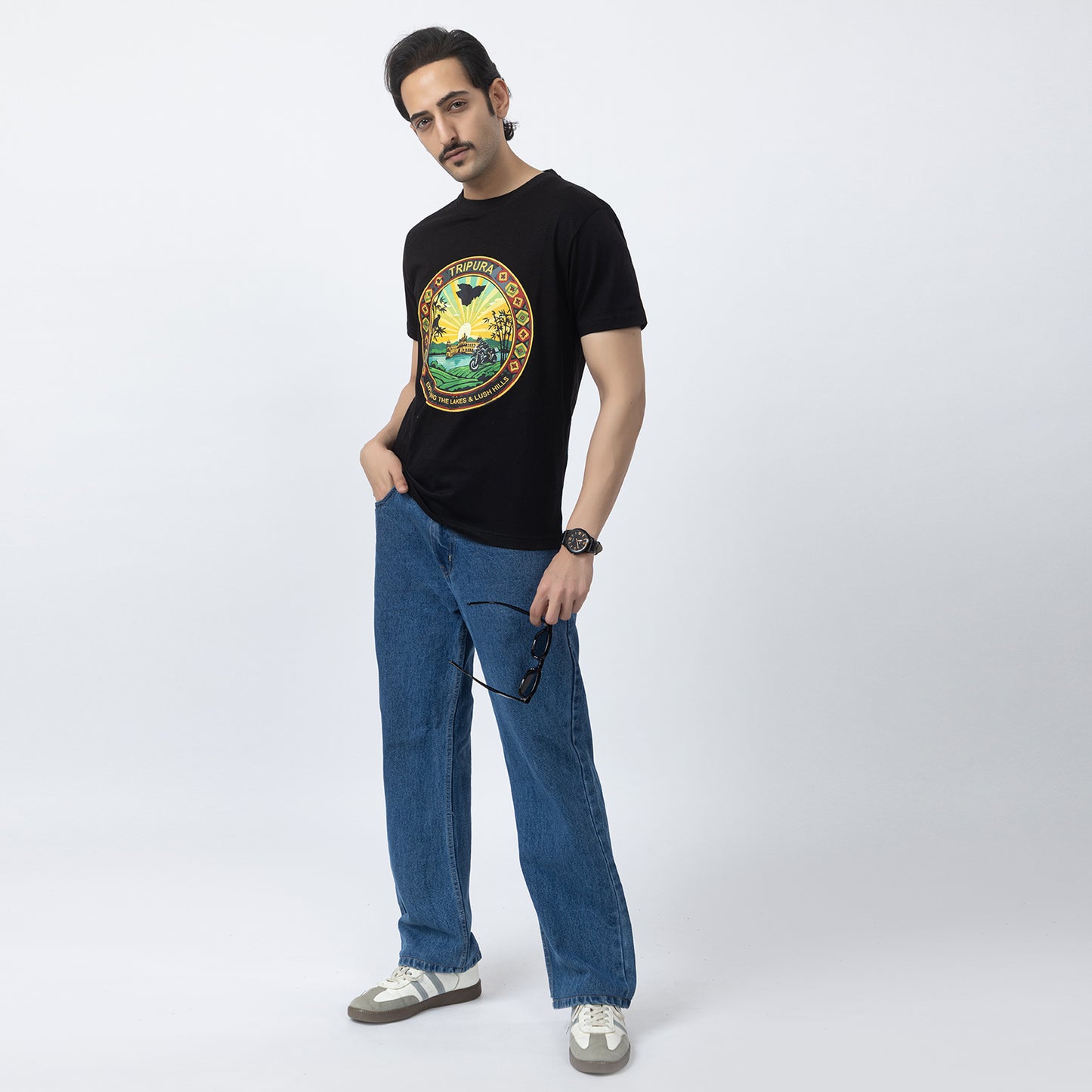 Tripura - Exploring Lakes And Lush Hills Biker T-shirts