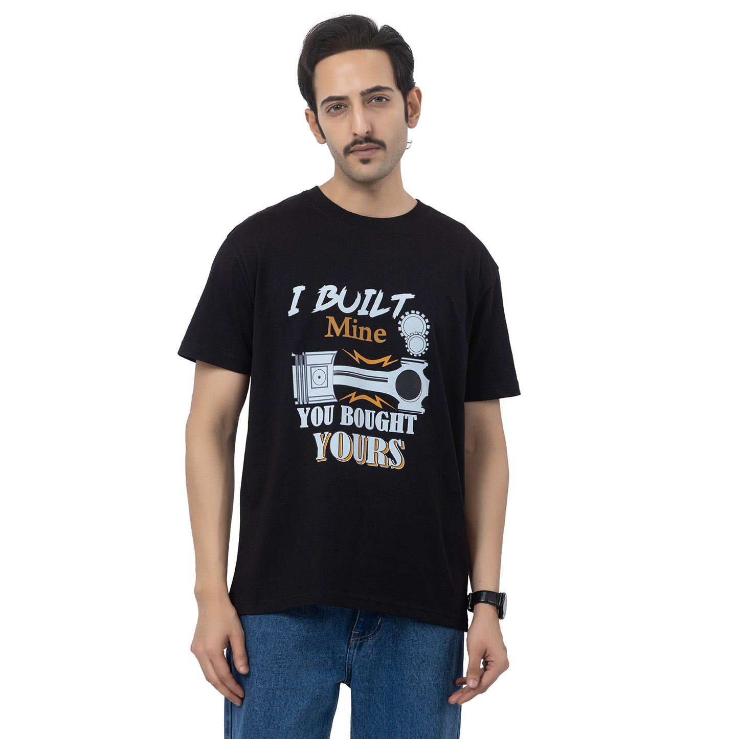 I Built Mine You Bought Yours Biker T-shirts