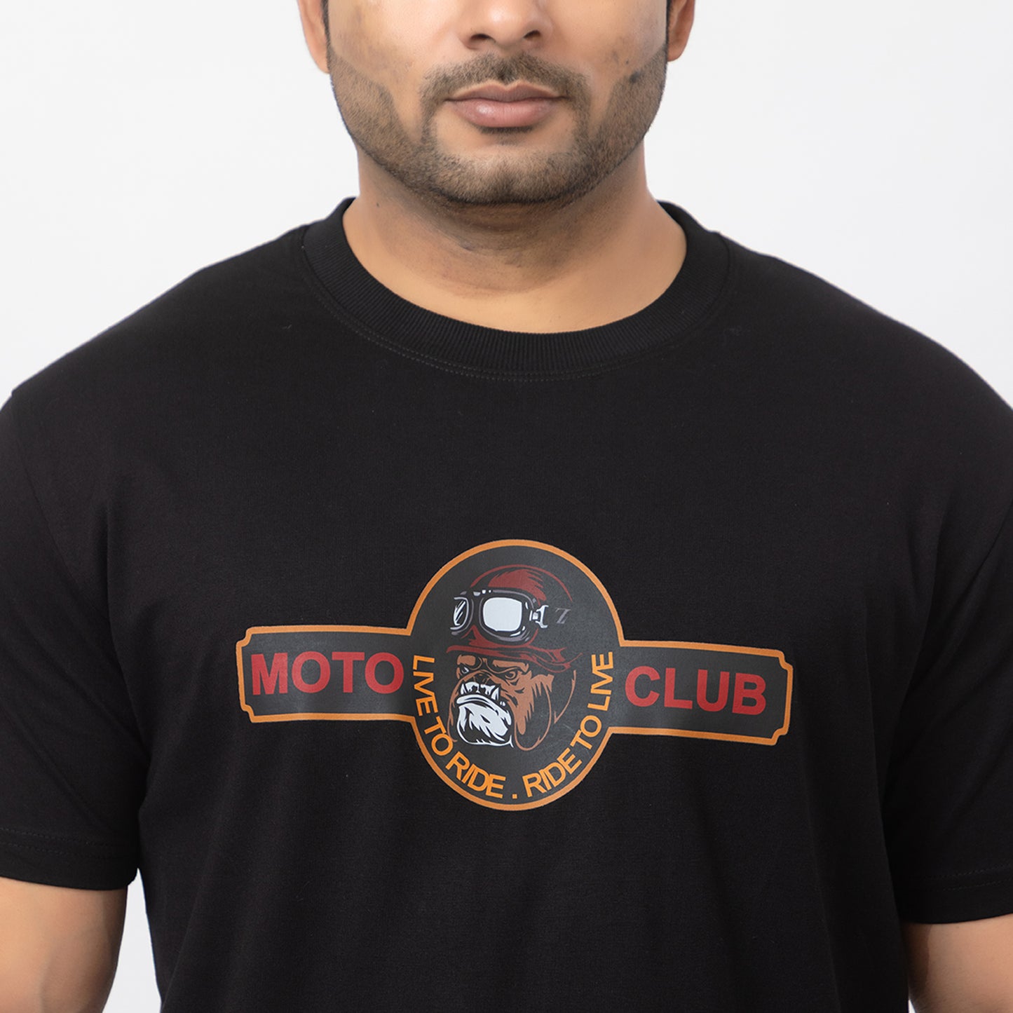 Moto Club Live to Ride, Ride To Live Biker T-shirt
