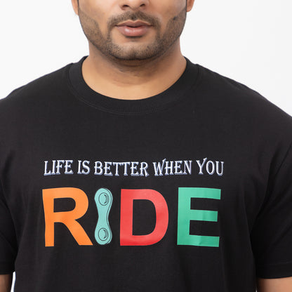 Life Is Better When You Ride Biker T-shirt