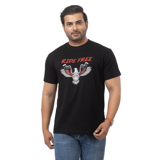 Ride Free Biker T-shirt
