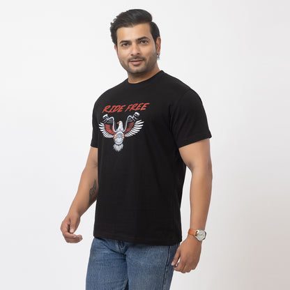 Ride Free Biker T-shirt