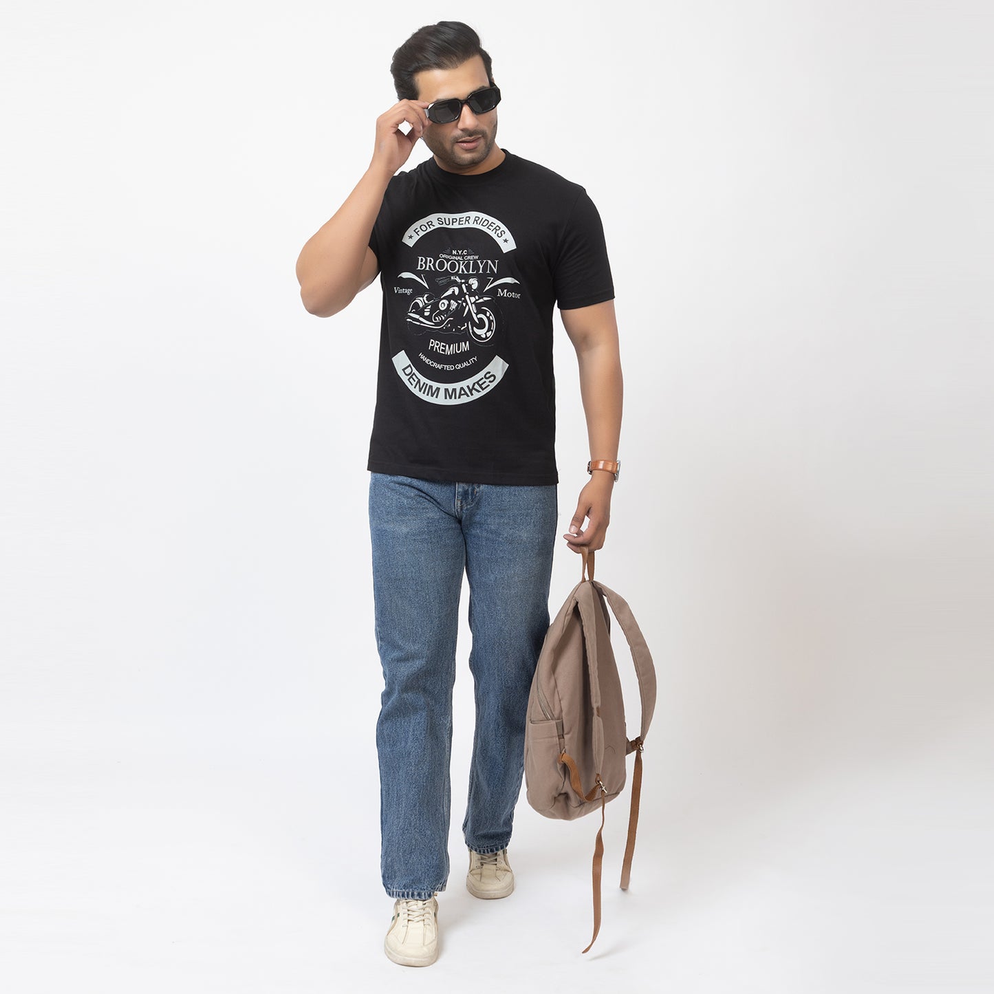 For Supers Riders Brooklyn Premium Biker T-shirt
