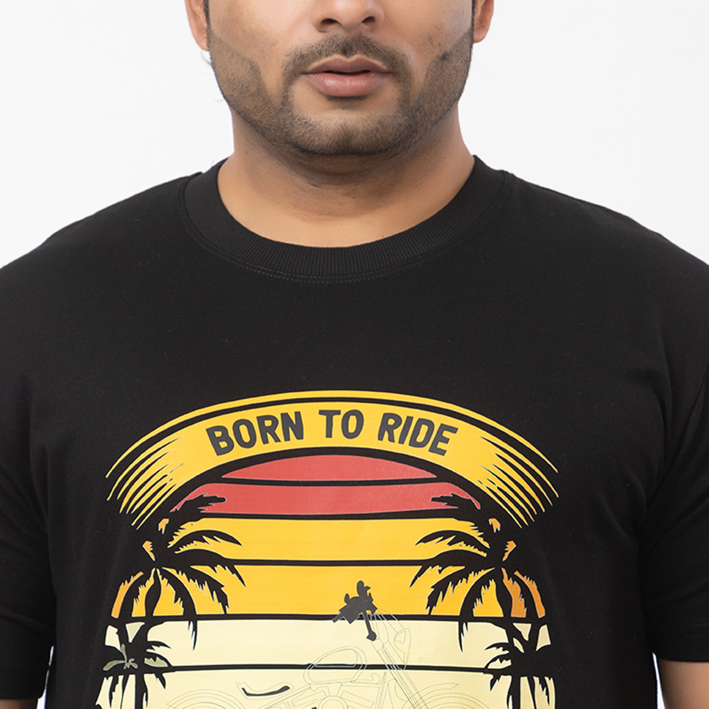 Born To Ride Forced To Work Biker T-shirt