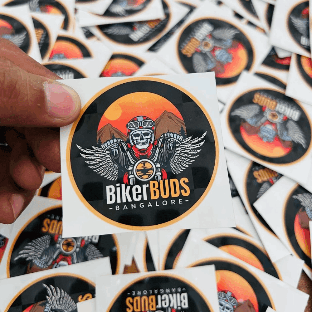 Customised stickers 2.5-3 inches - TRG GEARS