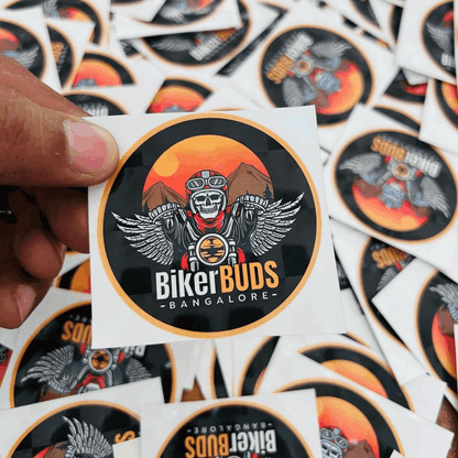 Customised stickers 2.5-3 inches - TRG GEARS