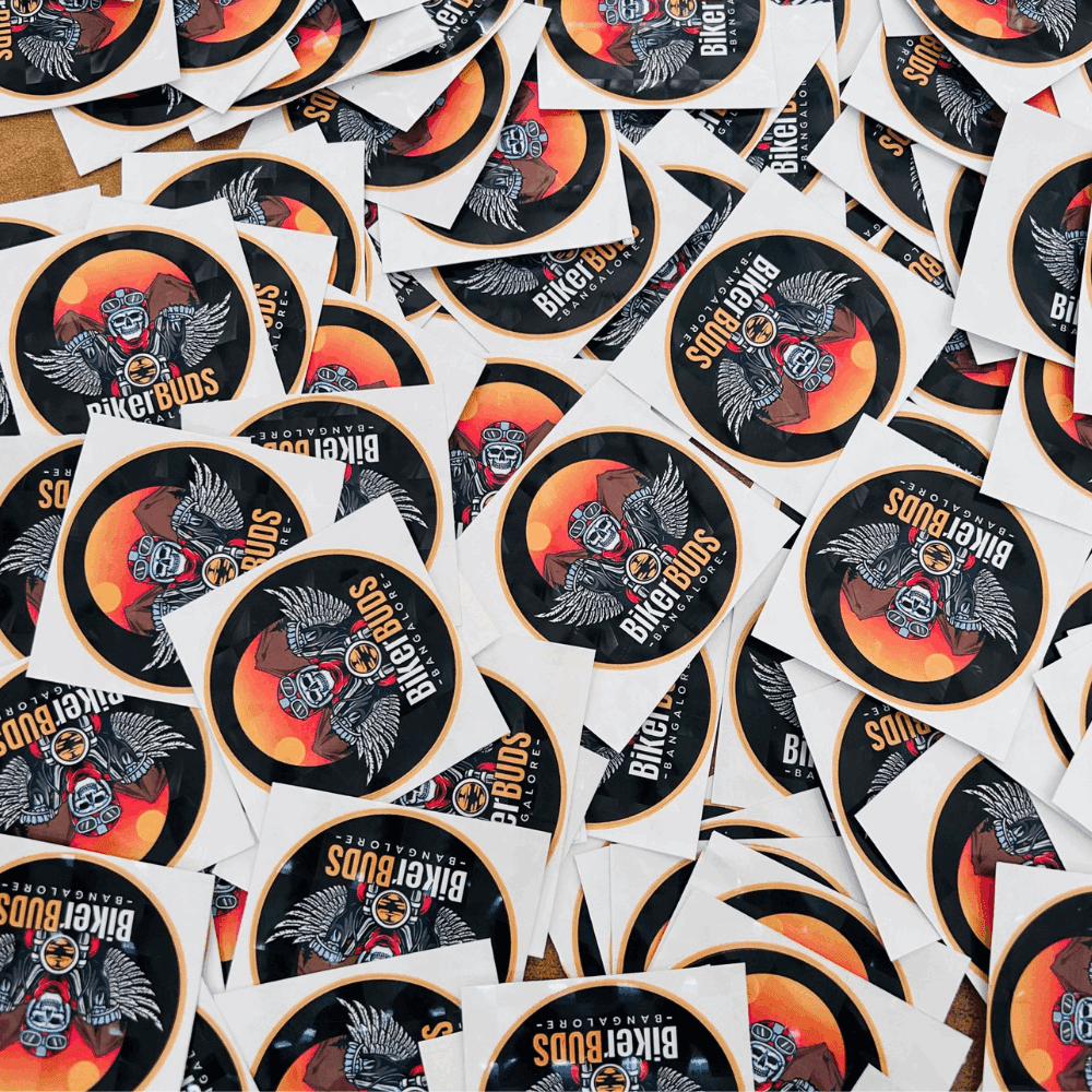 Customised stickers 2.5-3 inches - TRG GEARS