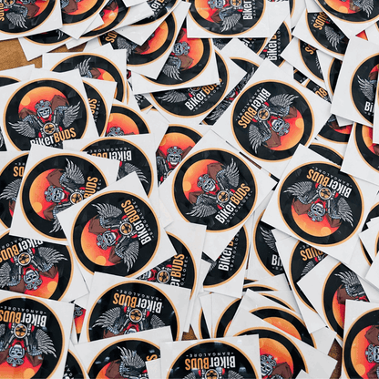 Customised stickers 2.5-3 inches - TRG GEARS