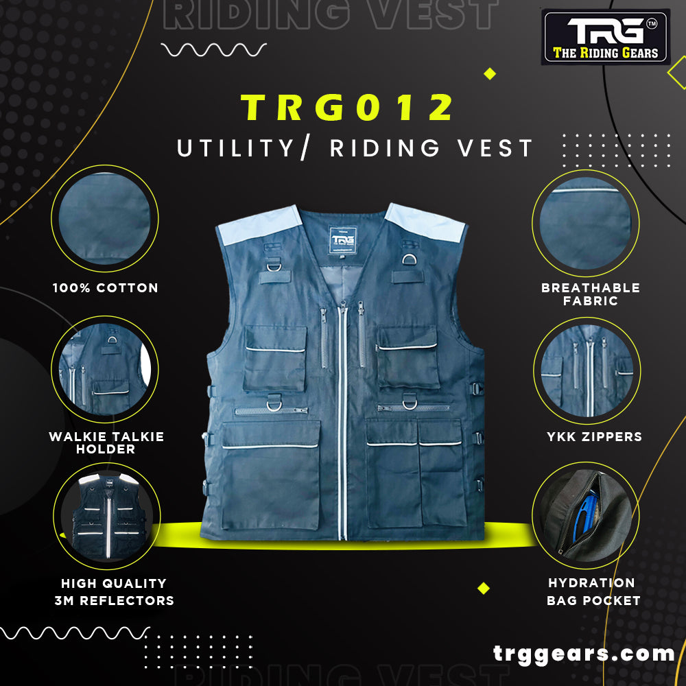 TRG012 UTILITY/RIDING VEST