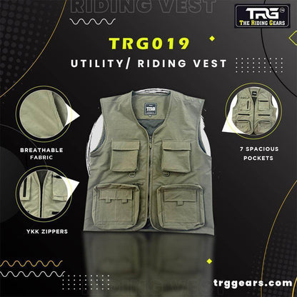 Trg019 utility/riding vest - TRG GEARS