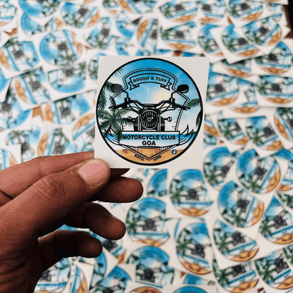 Customised stickers 2.5-3 inches - TRG GEARS