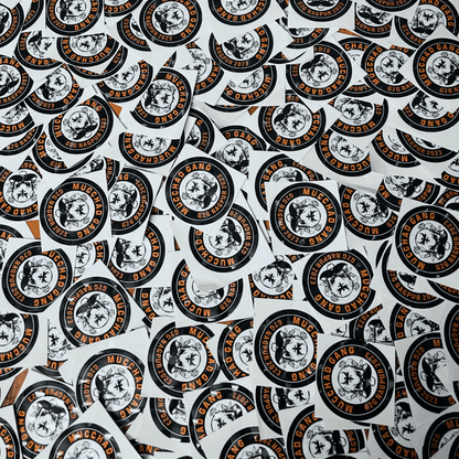 Customised stickers 2.5-3 inches - TRG GEARS