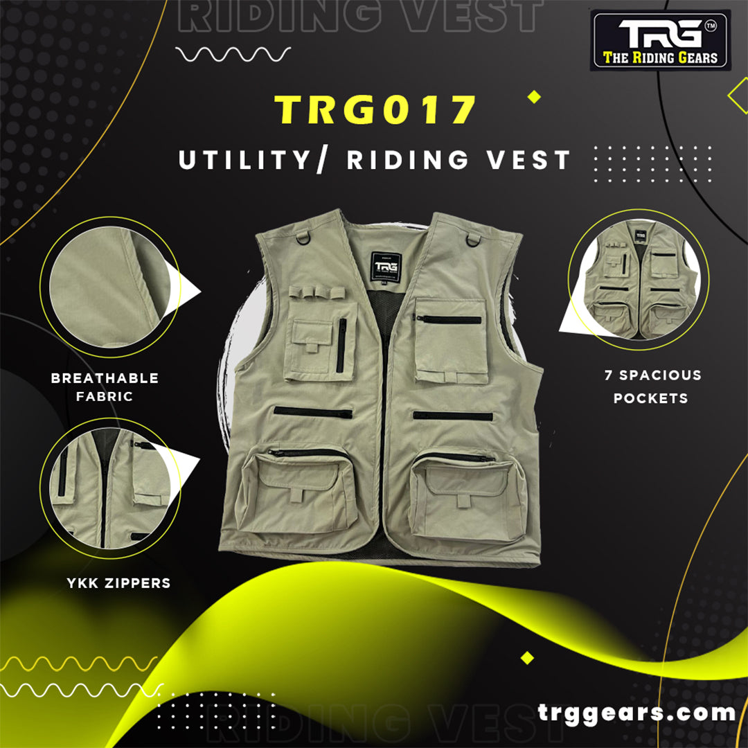 TRG017 TACTICAL/UTILITY/RIDING VEST