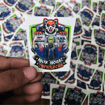Customised stickers 2.5-3 inches - TRG GEARS