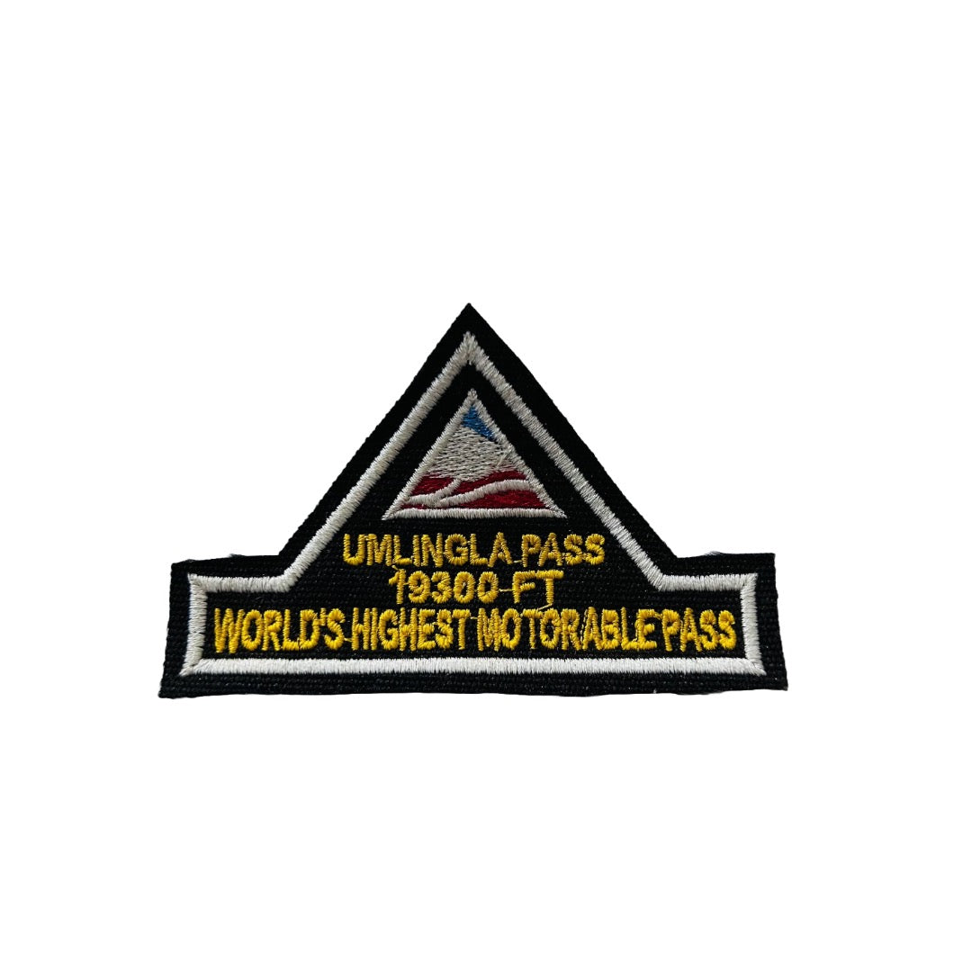 UMLINGLA PASS 3* 2.5 INCHES EMBROIDERED PATCH