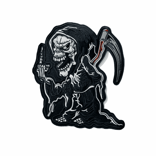 Ghost 10*9 inches embroidered back patch - TRG GEARS