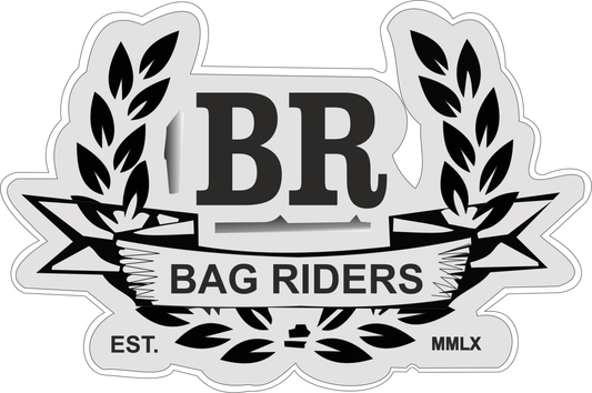 Bag Riders Sticker 2.5 x 3.7 Inch – Motorcycle Touring Sticker