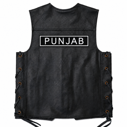 Punjab Straight State Back Embroidered Patch 2.5 × 10 Inch – Iron On / Sew On