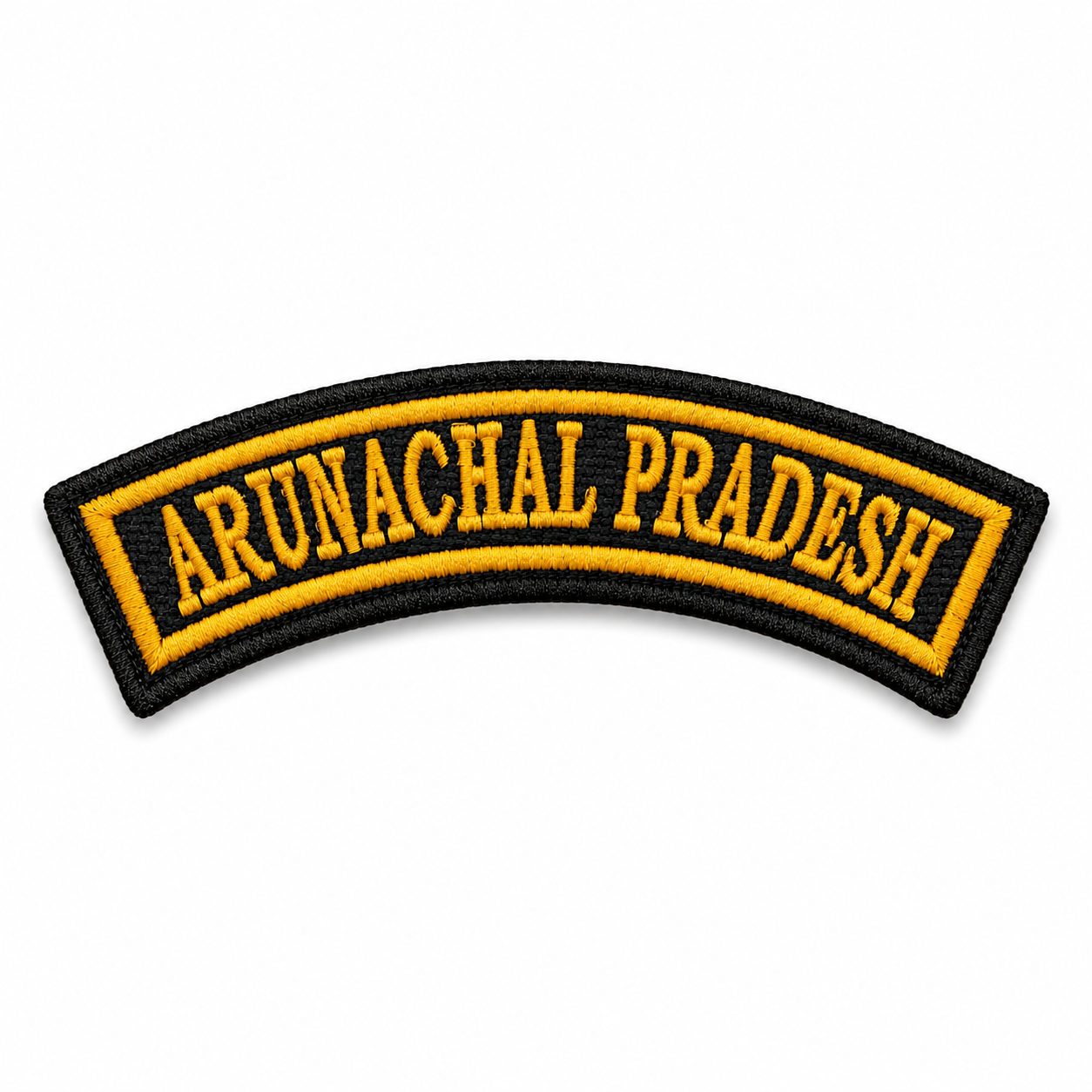 Arunachal Pradesh State Front Embroidered Patch 1 × 4 Inches – Iron On / Sew On