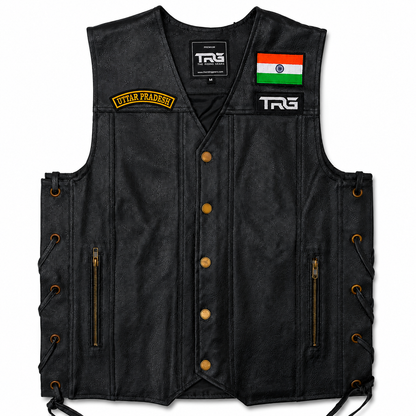Uttar Pradesh State Front Embroidered Patch 1 × 4 Inches – Iron On / Sew On
