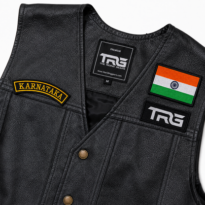 Karnataka State Front Embroidered Patch 1 × 4 Inches – Iron On / Sew On
