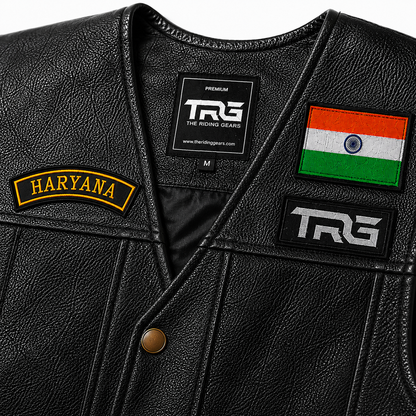 Haryana State Front Embroidered Patch 1 × 4 Inches – Iron On / Sew On