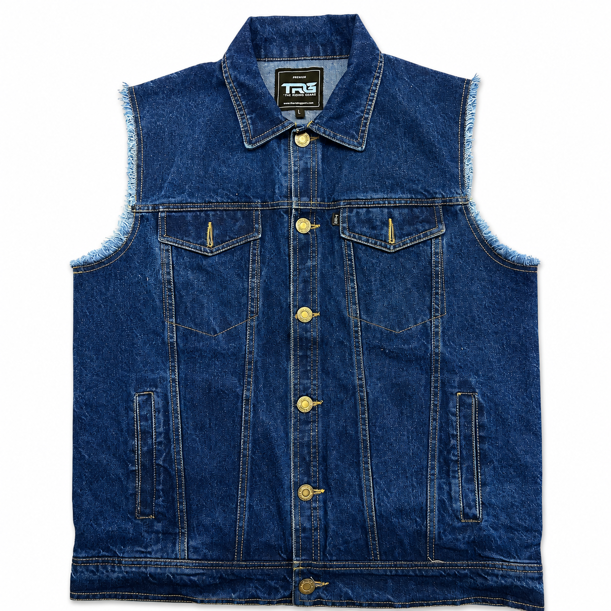 TRG013  Denim Riding Vest