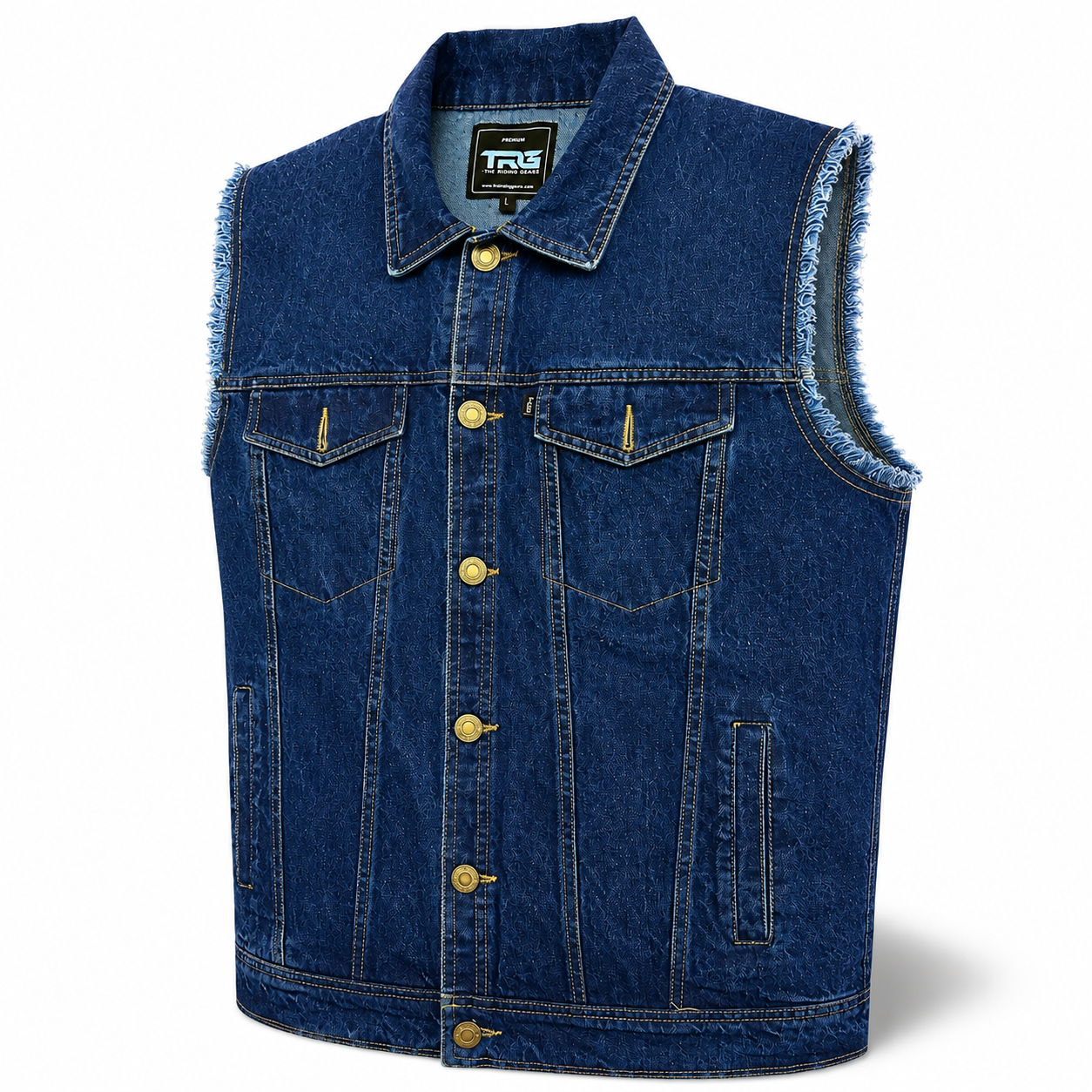 TRG013  Denim Riding Vest