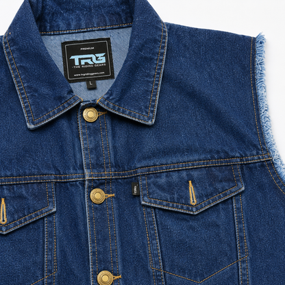 TRG013  Denim Riding Vest