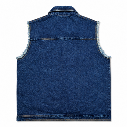 TRG013  Denim Riding Vest