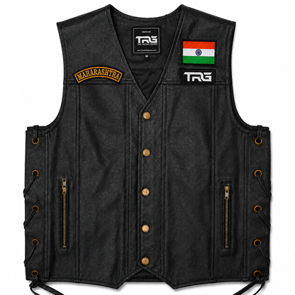 Maharashtra State Front Embroidered Patch 1 × 4 Inches – Iron On / Sew On