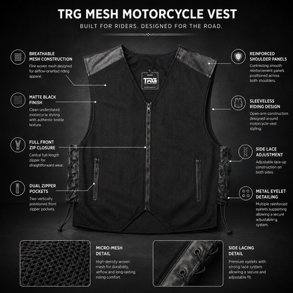 TRG014 Mesh Riding Vest ( Summers Special)