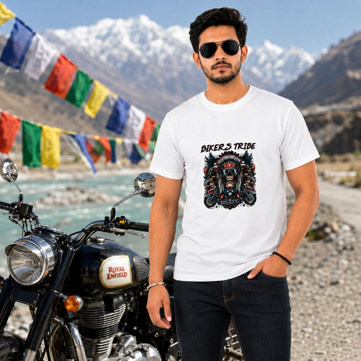 Bikers Tribe Motorcycle Riders T-Shirt