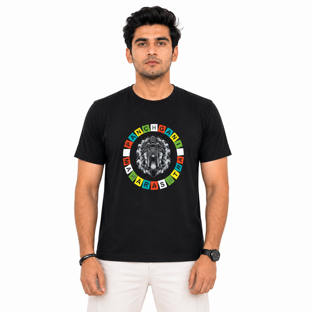 Panchgani Maharashtra Motorcycle Riders T-Shirt